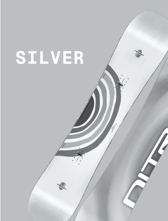 Crested Butte Silver Snowboard Package